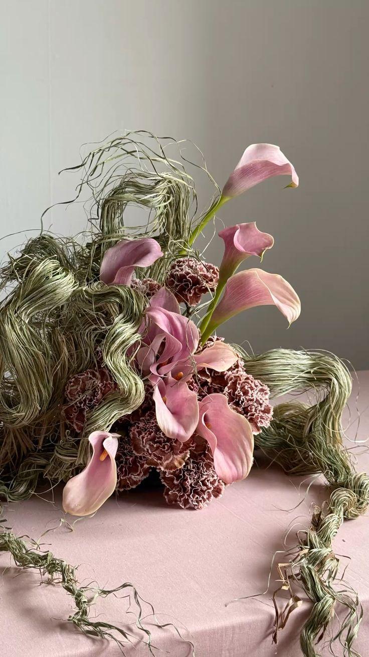 Whispering Meadow: Graceful Blossoms Ensemble